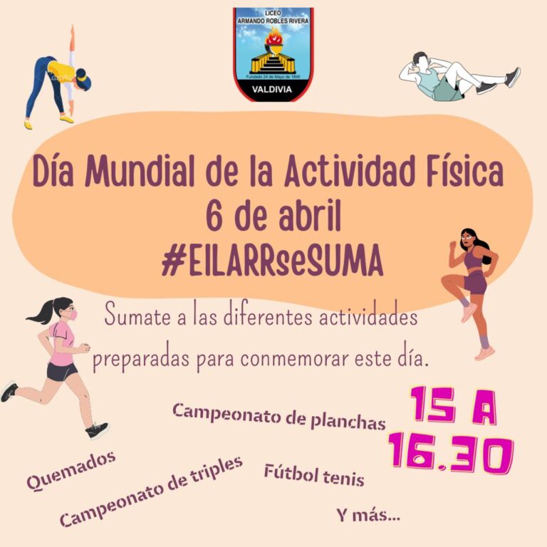 Dia  mundial de la actividad física