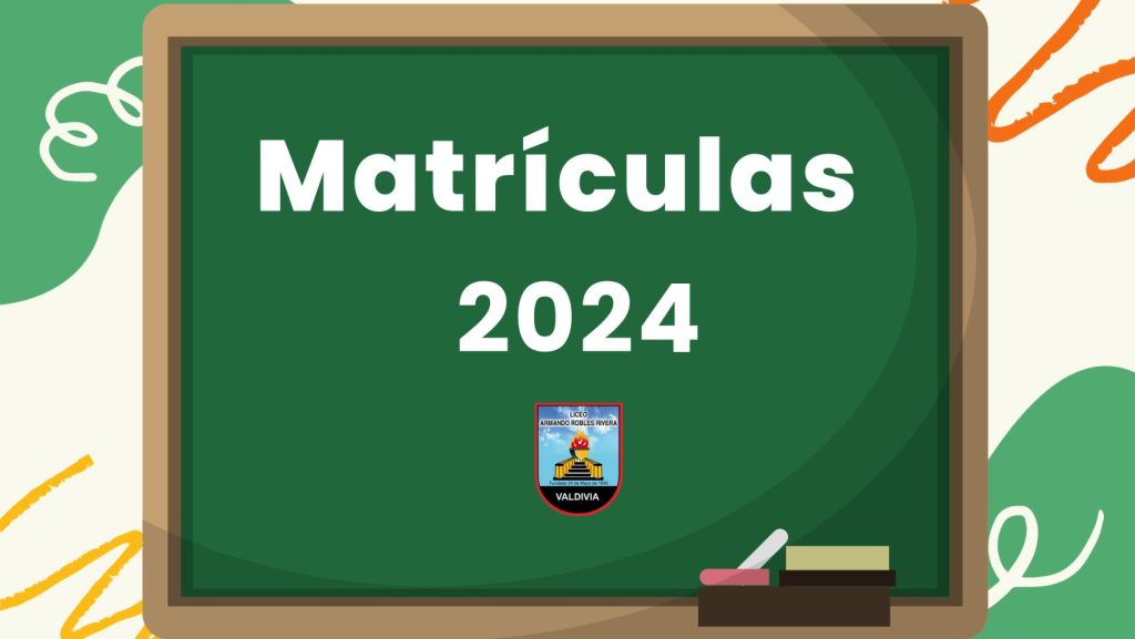 Fechas de matrícula 2024 . Estudiantes NUEVOS y ANTIGUOS.