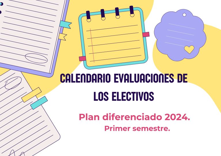 Calendario Evaluaciones Electivos 2024