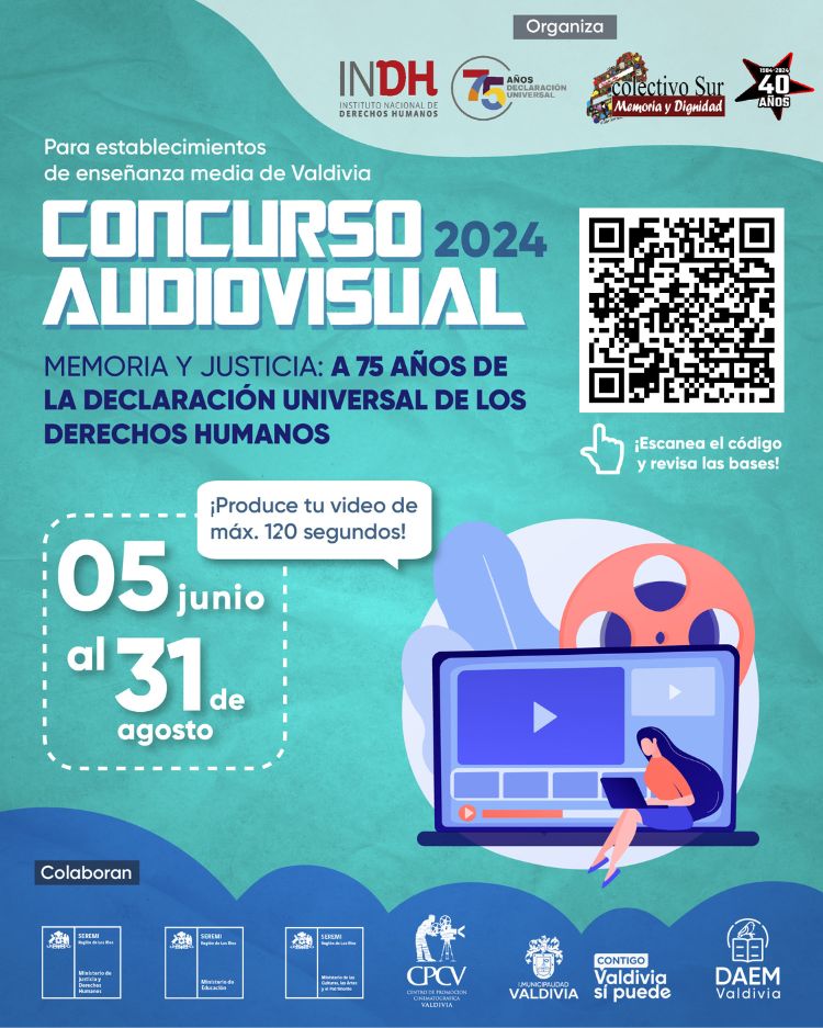 Convocatoria a Concurso Audiovisual del INDH